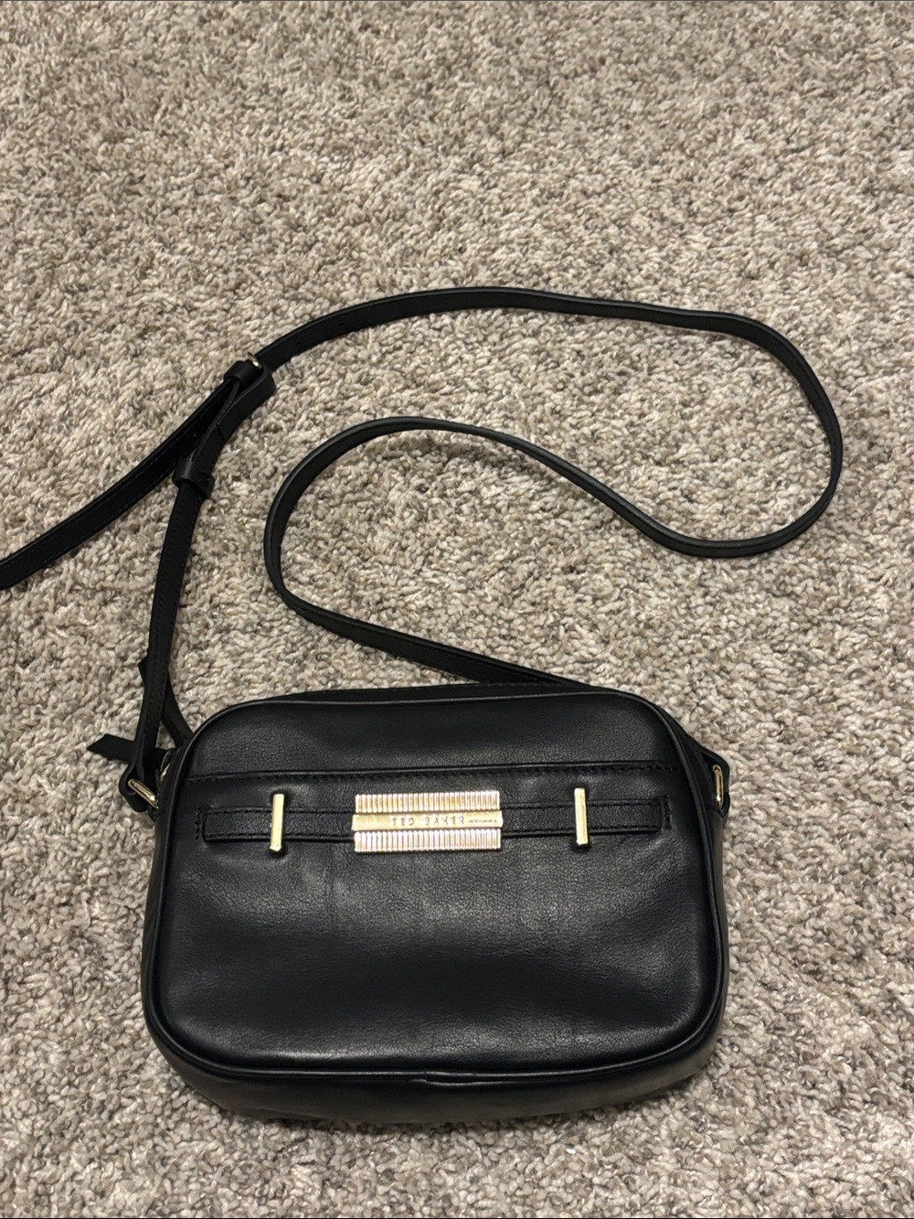 Ted Baker Leather Camera Bag Crossbody